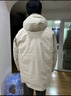优衣库男装女装高级保暖羽绒茄克冰雪羽绒户外连帽外套477136 30 浅米色 XL /180/108B 实拍图