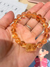 宝卡伊高品黄水晶手链男女天然巴西金橘色黄水晶貔貅手链礼物黄水晶手串 9.5-10mm手链配4-5克貔貅 实拍图