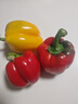 彩椒五彩甜椒水果圆椒不辣太空椒灯笼椒新鲜可即食减脂蔬菜 彩椒红+黄1斤 实拍图