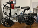 普莱德新国标折叠电动自行车 超长续航电动车 铝合金代驾车 锂电池助力男女通用成人电瓶车 代步电单车 旗舰-12减震-进囗级10A-纯电续航约30km 实拍图