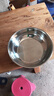 【不锈钢】和面盆厨房烘焙家用火锅盆洗菜打蛋汤锅盆醒面盆料理盆 30cm【热卖款】不锈钢 和面盆 实拍图