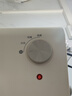 美的（Midea）【浴室新贵】暖风机浴室/台壁两用取暖器/石墨烯极速升温/节能小太阳抗菌过滤低噪音可移动HFS20XQ 实拍图