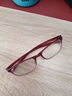 夕阳红老花镜女防蓝光大框优雅女士轻便舒适老人高清老花镜E9004R 300度 实拍图