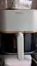 飞利浦（PHILIPS）家用多功能空气炸锅 透明可视化免翻面 金属内腔 大容量5升 炖烤炸焗一体 送礼 HD9455 实拍图