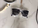 搏仕德（Boshide）儿童墨镜 可折叠墨镜 男女童防紫外线太阳镜 爵士黑（弹簧腿） 实拍图