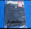 kawasaki/川崎运动休闲短袖T恤男子速干吸湿排汗运动服训练系列圆领上衣健身服 ST-K3043 深蓝 XL  实拍图