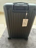 皇冠（CROWN）大容量铝框行李箱暑期出游拉杆箱5308 铁灰 25英寸 扩容增大16% 实拍图