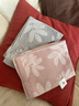 金号纯棉枕巾一对 3A级抗菌双层纱布款吸汗透气成人情侣枕头巾2条装 实拍图
