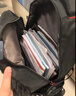 Edison高中生书包大容量初中大学生防泼水双肩包旅行背包K052-8G黑色 实拍图