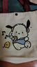 小熊帆布包女学生便携上班帆布兜手提包手拎便当帆布袋 帕恰狗（带按扣）活动 实拍图