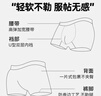 真维斯（JEANSWEST）男士内裤纯棉平角裤大码四角4条 实拍图