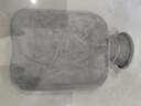 南极人注水热水袋pvc暖水袋加厚防爆可拆洗灌水保温暖手暖宝宝1000ml 实拍图