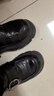 百丽（Belle）张凌赫推荐黑巧乐福鞋女商场款牛皮厚底jk鞋E1Z1DCM5 黑色 39 (245mm) 实拍图