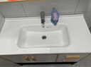 波彼（BOBI）台盆陶瓷一体盆洗手盆单盆阳台浴室柜卫生间半嵌入洗脸面盆池定制 【100*48CM】盆+弹跳下水+防臭管 实拍图