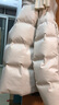 优衣库女装无缝羽绒连帽外套/外套夹克25秋冬新款478577 01 乳白色 S /155/80A 实拍图
