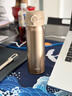 膳魔师（THERMOS）保温杯钛杯500ml超轻商务咖啡水杯子圣诞元旦新年礼物TCTG矿石金 实拍图