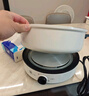 美的（Midea）电火锅 火锅专用锅3-4人 电锅一体家用多功能锅 一锅多用宿舍电煮锅 电热锅分体可拆 4L 【底座可当电磁盘】26easy501 实拍图