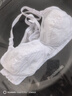 逐暖中老年人纯棉布文胸妈妈胸罩无钢圈无海绵薄款全棉内衣 纯白色 44/100AB通杯 实拍图