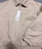 优衣库合作款男装女装PUFFTECH空气棉服休闲短茄克外套夹克479411 31 米色 XL /180/108B 实拍图