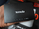 Tenda腾达5口千兆网管交换机 4口家用交换器 Web管理型 Vlan网线分线器网络转换器分流器 钢壳 TEG205E 实拍图