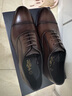 金利来（Goldlion）【新年送礼】男鞋正装皮鞋绅士宴会舒适牛津鞋58021029540A棕色40 实拍图