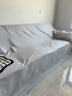 映季家具防尘布床罩防尘罩沙发茶几遮灰布家用装修床上遮盖布挡灰布料 2.4*2米（学生床、单人沙发等） 浅灰色 实拍图