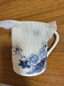 盛天下景德镇陶瓷茶杯带盖骨瓷杯青花水杯办公杯礼品杯会议杯子定制 青花牡丹 500ML 实拍图