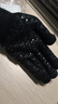 卡尔美（KELME）骑行手套男毛线手套冬季保暖手套防寒触屏手套跑步运动训练 黑色  实拍图