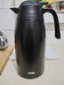 膳魔师（THERMOS）保温壶2000ml男女士商务家用热水壶暖瓶学生生日礼物THX-黑色 实拍图