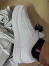 特步（XTEP）【国潮】女鞋板鞋空军一号夏季鞋子休闲鞋情侣运动鞋小白鞋 新白色-女（新版） 36 实拍图
