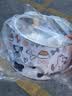 华元宠具（hoopet）狗狗碗狗盆不锈钢猫咪碗食盆喂食喝水宠物防打翻狗粮猫粮专用饭盆 双层奶牛纹 打翻可退 XL 实拍图