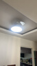 欧普（OPPLE）风扇灯吊扇灯24瓦LED照明低噪音餐厅卧室吊灯灯具包安装 冰风白 实拍图