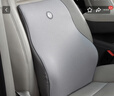 GiGi吉吉汽车腰靠 G-1110太空记忆棉靠枕 背靠垫 车用办公用腰枕灰色 实拍图
