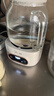 美的（Midea）花漾0胶水全玻璃全自动养生壶 办公室多功能煮茶壶 烧水壶恒温电热水壶煮茶器花茶壶1L YS10B101 实拍图