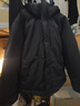 网易严选中国大鹅x燕云联名款地表强温90白鹅绒短款派克羽绒服-30℃抗寒 A款25秋冬-润泽黑 M 实拍图