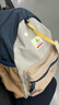 SHUKIKU儿童书包幼儿园背包防丢失轻便防泼水户外旅游双肩包浅卡其 S+码 实拍图