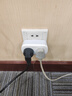 公牛（BULL）一转二插座/转换插头/电源转换器 适用于卧室、厨房 2位无线转换插座 GN-903 实拍图