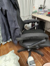 锦汐 电脑椅家用办公椅子靠背人体工学椅学习转椅老板座椅游戏电竞椅 【满配】全黑-乳胶逍遥4级杆脚踏 实拍图