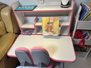 尊眠（ZUNMIAN）儿童学习写字书桌椅套装6-18岁可升降 80cm书桌+追背椅台灯坐姿器 实拍图