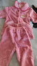 芬腾儿童睡衣女童防静电娃娃领秋冬加厚加绒大童家居服Q9FJ257940358 实拍图