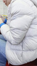 波司登25年秋季羽绒服鸭绒男女儿童5A抗菌宽松短款轻薄连帽外套 实拍图