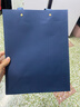 新雅高端蓝色商务风手提礼品袋伴手礼送男士生日节纪念日收纳袋5个装 实拍图
