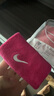 耐克（NIKE）运动护腕郑钦文同款吸汗手腕套擦汗护具玫红色NNN05639OS 晒单实拍图