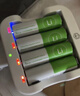 京东京造5号充电锂电池4粒套装 1.5V恒压快充 适用游戏手柄/键鼠/话筒/吸奶器/血压计/玩具赛车等 AA五号 实拍图