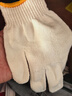 星工（XINGGONG）线手套 劳保棉纱手套 60付 加密针织 耐磨防护 工地搬运 均码 XGS-X5 实拍图
