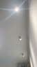 雷士（NVC） 筒灯LED明装射灯可折叠免开孔天花灯客厅背景墙玄关灯旋转筒射灯 【全光谱/可旋转折叠】清月Ra97-7W暖白-24° 实拍图