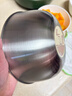 无印良品（MUJI）  不锈钢 盆 餐具 家用揉面盆洗菜发面盆  和面盆 料理盆 银色 L 直径22*高9.1cm 实拍图