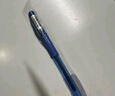 斑马牌（ZEBRA）中性笔 0.5mm子弹头签字笔 学生标记笔走珠水性笔 C-JJ100 JELL-BE 蓝色 5支装 实拍图