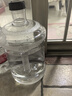 拜杰纯净水桶 食品级矿泉水桶透明手提式水桶茶水桶 7.5升大容量水桶 实拍图