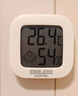 德力西电气（DELIXI ELECTRIC）电子温度计室内车载办公家用浴室婴儿房数显高精度壁挂式温湿度计 实拍图